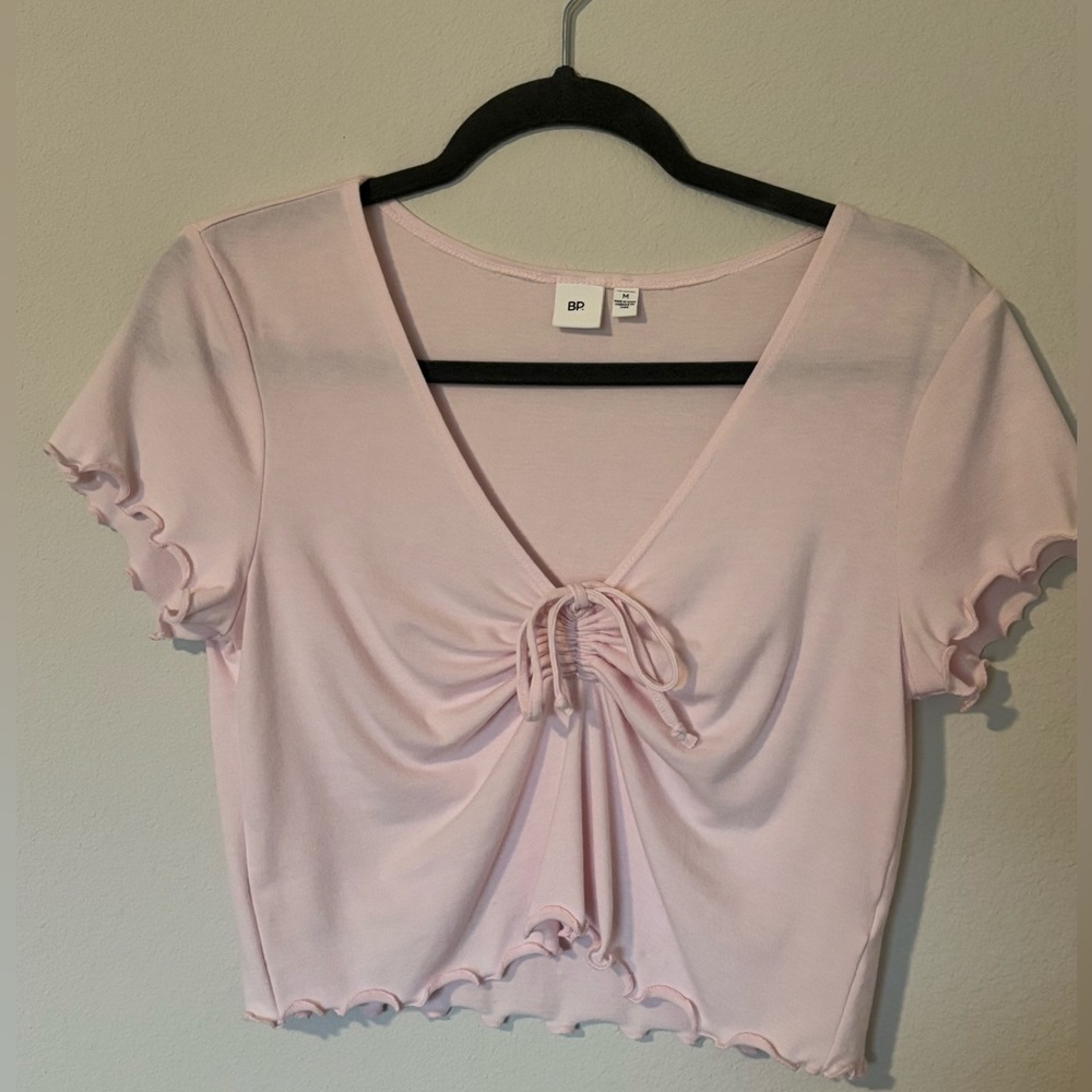 Nordstrom BP shirt - Pink cropped